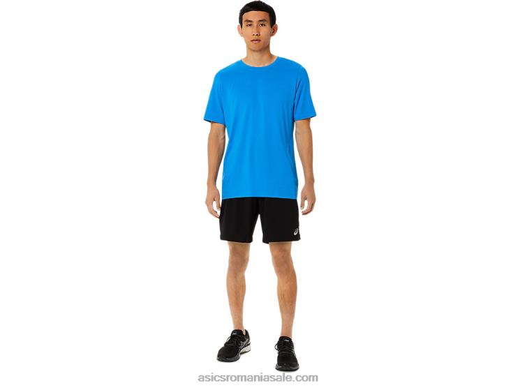 Asics erica albastru electric top tehnic hthr pentru bărbați cu mânecă scurtă ZF4641710