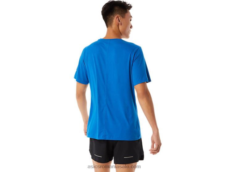 Asics erica albastru francez top tehnic hthr pentru bărbați cu mânecă scurtă ZF4641361