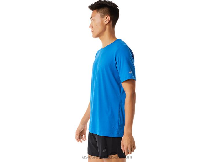 Asics erica albastru francez top tehnic hthr pentru bărbați cu mânecă scurtă ZF4641361
