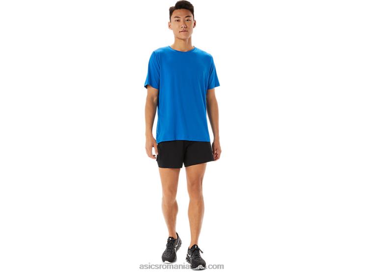 Asics erica albastru francez top tehnic hthr pentru bărbați cu mânecă scurtă ZF4641361
