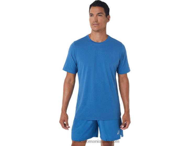 Asics erica azurie top tehnic hthr pentru bărbați cu mânecă scurtă ZF4641055