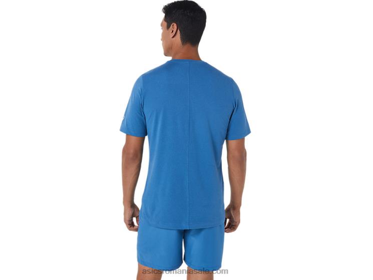 Asics erica azurie top tehnic hthr pentru bărbați cu mânecă scurtă ZF4641055