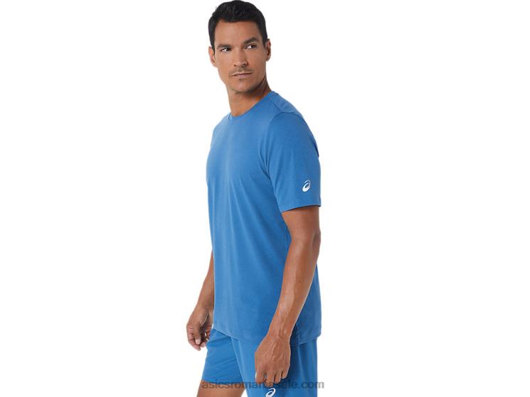 Asics erica azurie top tehnic hthr pentru bărbați cu mânecă scurtă ZF4641055