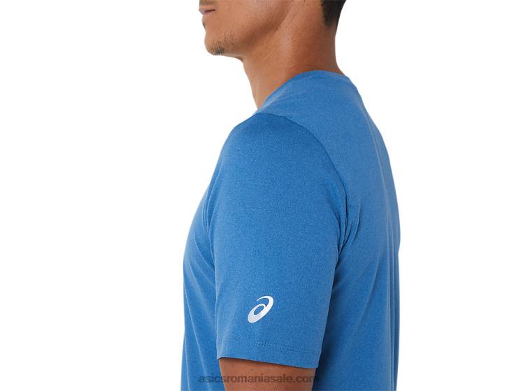 Asics erica azurie top tehnic hthr pentru bărbați cu mânecă scurtă ZF4641055
