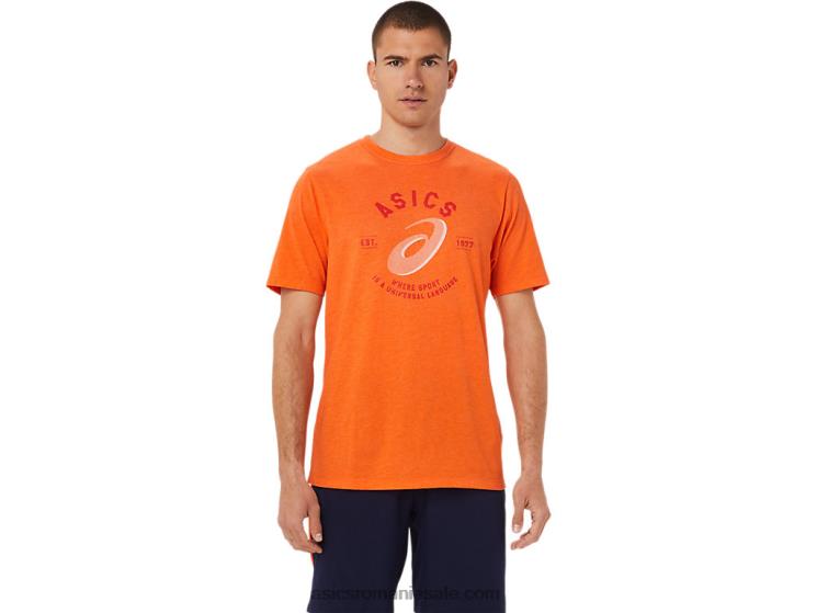 Asics erica galbenele spirală un universal lang tee ZF4641912