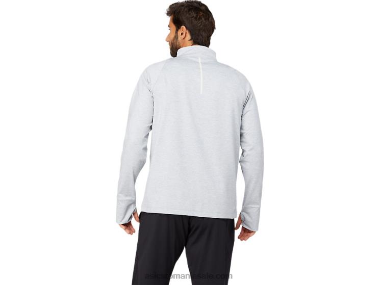 Asics erica gri deschis fermoar sfert termopolis pentru bărbați ZF4641633