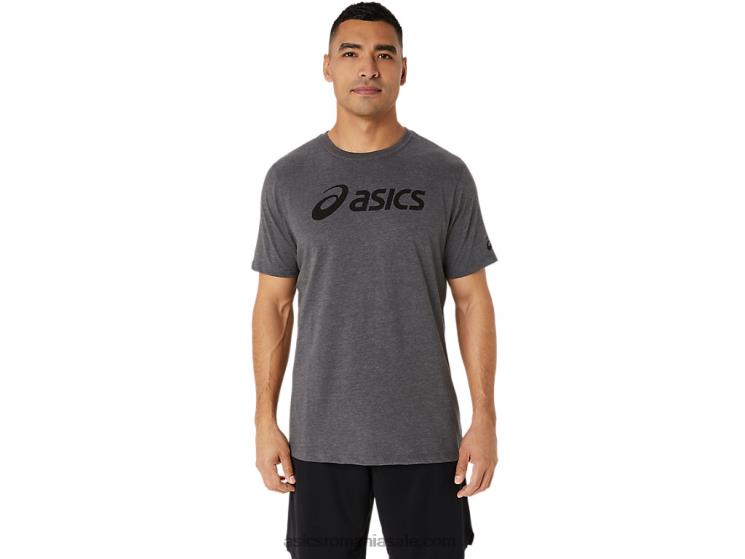 Asics erica gri închis Tricou cu logo xg cu mânecă scurtă ZF4642076