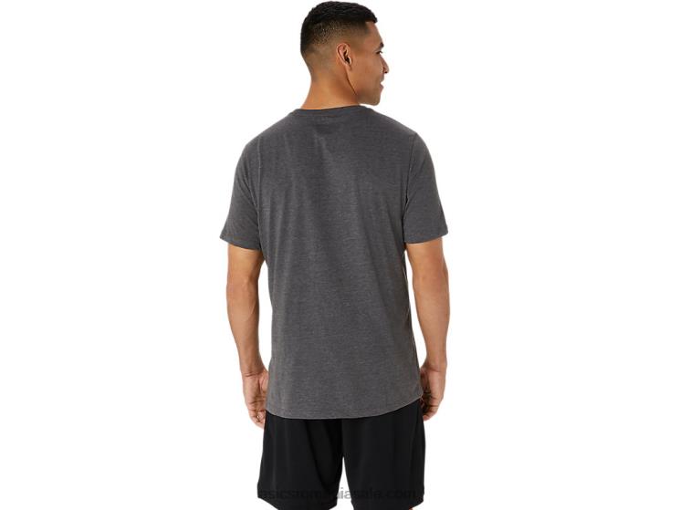 Asics erica gri închis Tricou cu logo xg cu mânecă scurtă ZF4642076