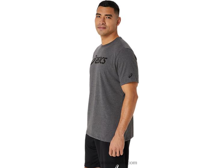 Asics erica gri închis Tricou cu logo xg cu mânecă scurtă ZF4642076