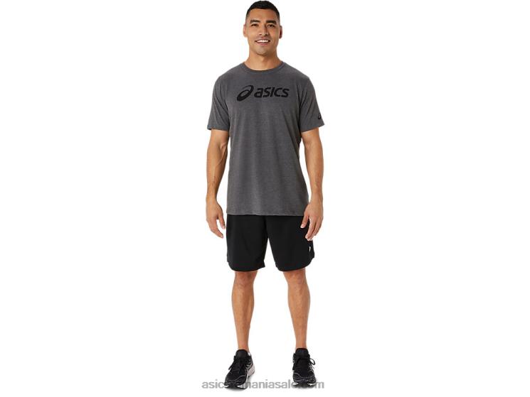 Asics erica gri închis Tricou cu logo xg cu mânecă scurtă ZF4642076