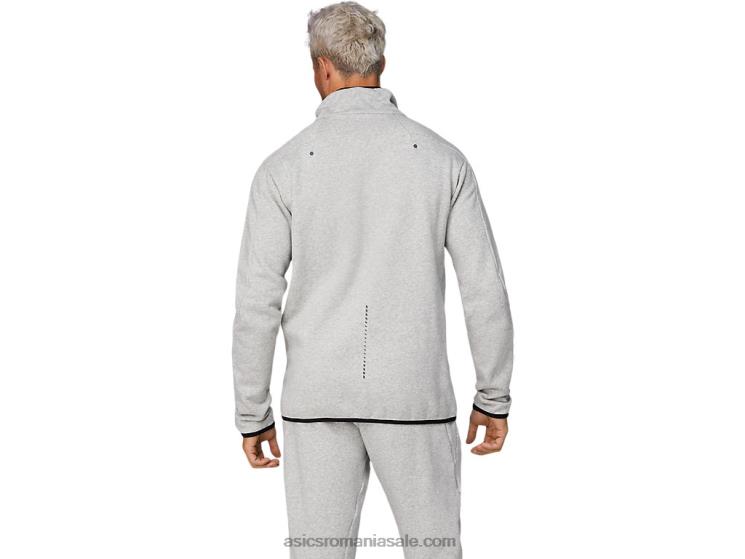 Asics erica gri piemont top termic pentru bărbați ZF4641636