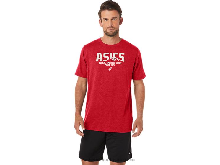 Asics erica roșie clasică 1977 mtn tee ZF46421
