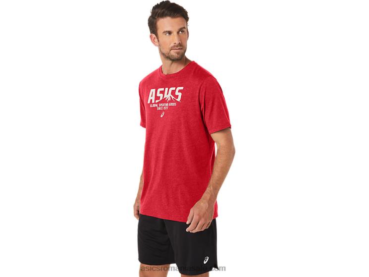 Asics erica roșie clasică 1977 mtn tee ZF46421