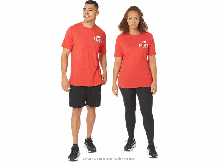 Asics erica roșie clasică tricou fuji 1977 ZF4642082