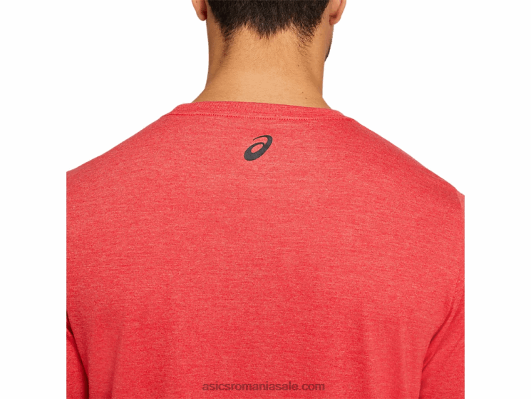 Asics erica roșie clasică tricou teatokyo ZF4642041