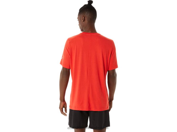 Asics erica rosie aprinsa top tehnic hthr pentru bărbați cu mânecă scurtă ZF4641422