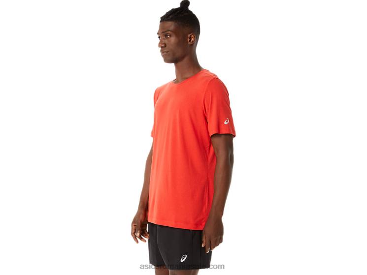 Asics erica rosie aprinsa top tehnic hthr pentru bărbați cu mânecă scurtă ZF4641422