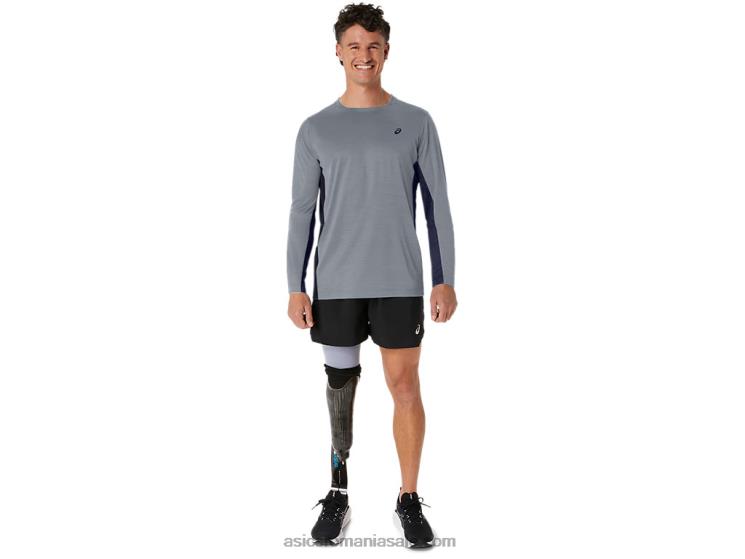Asics foaie rock/peacoat trenul pentru bărbați sana cu mânecă lungă ZF464211