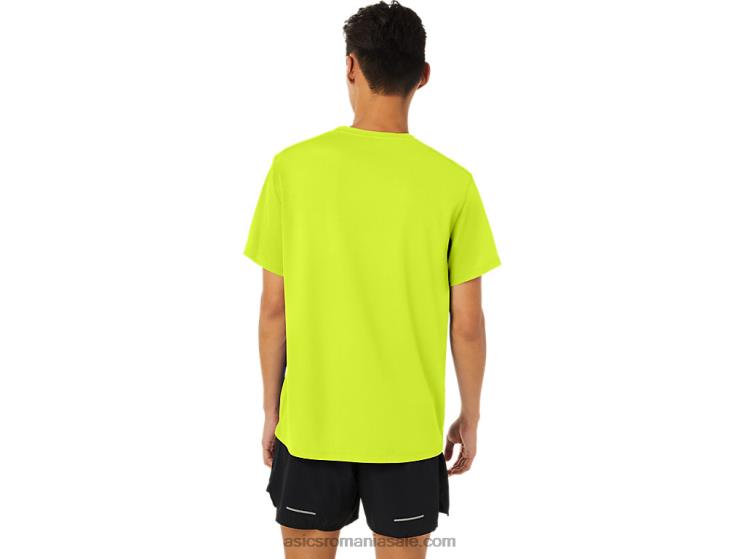 Asics galben de siguranță mânecă scurtă la maraton pentru bărbați ZF4641625