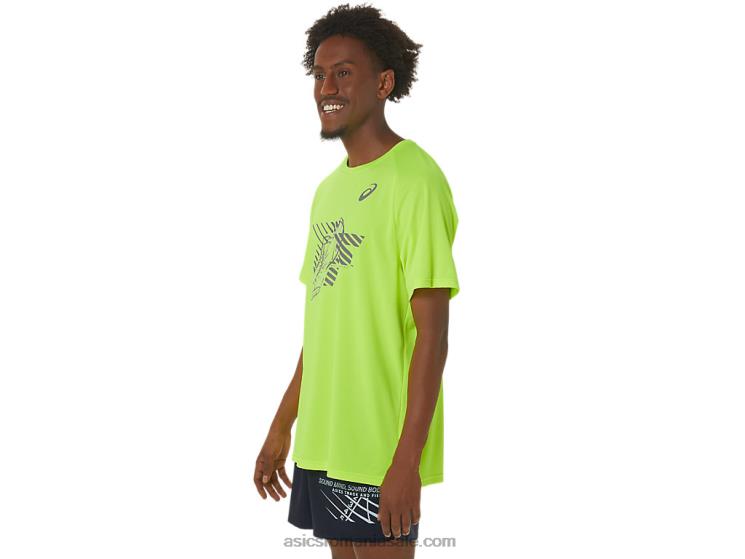 Asics galben de siguranță pantofi bărbați top cu mânecă scurtă ZF464279