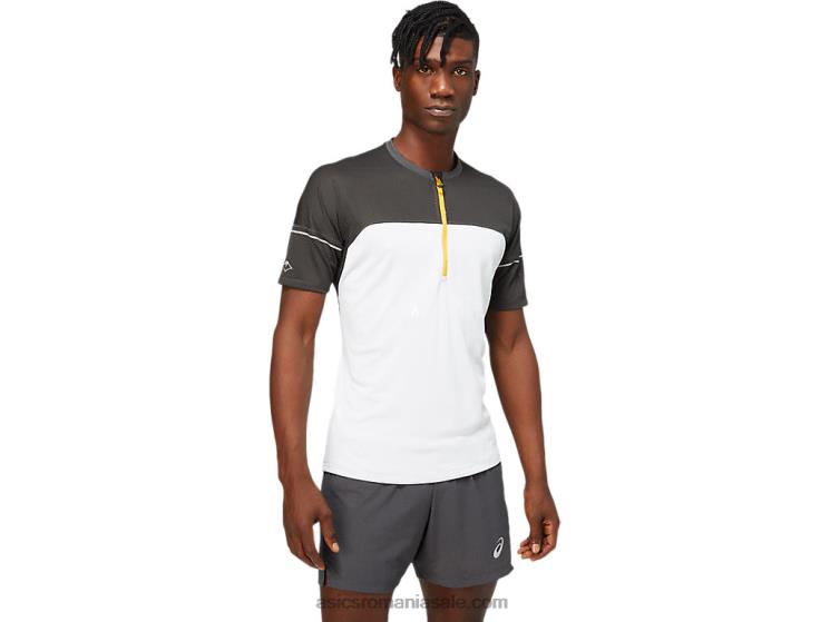 Asics gri grafit/alb strălucitor top fujitrail pentru bărbați ZF4641825