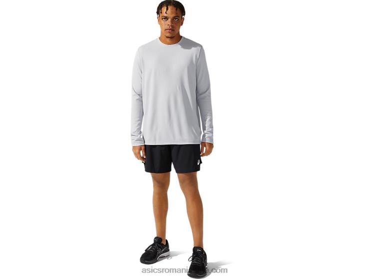 Asics gri mijlociu mânecă lungă pregătită ii pentru bărbați ZF4641095
