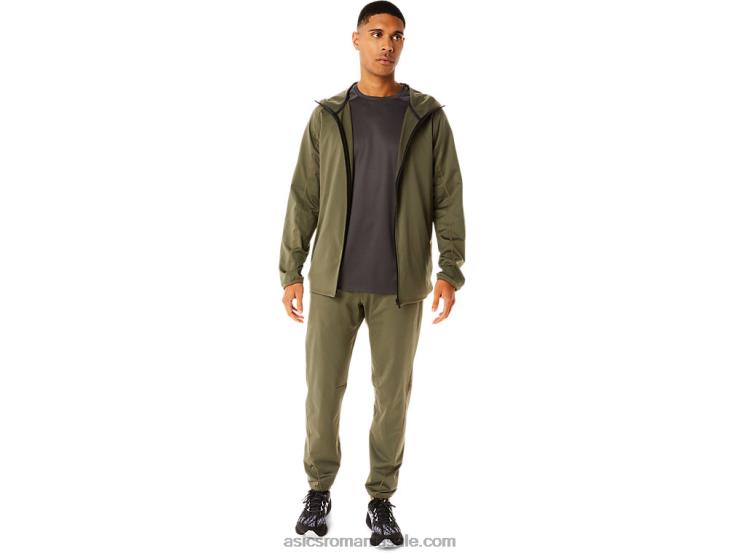 Asics gri obsidian top activ cu mânecă scurtă pentru bărbați ZF464763