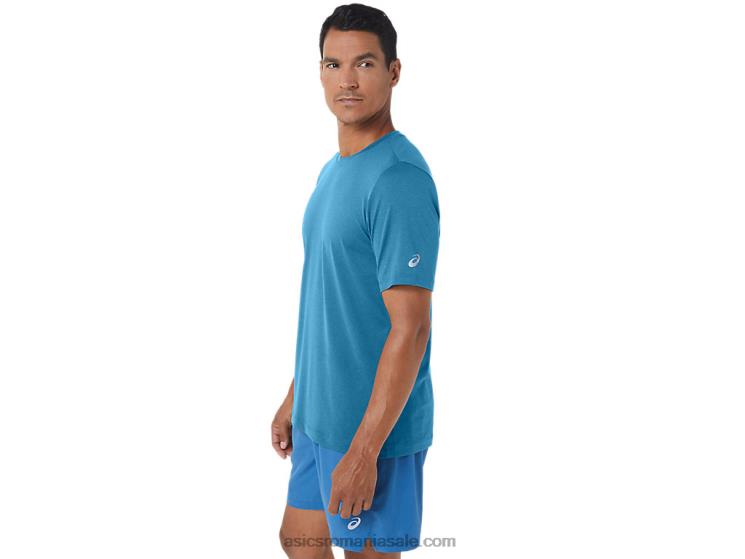 Asics insula albastră erica top tehnic hthr pentru bărbați cu mânecă scurtă ZF464170