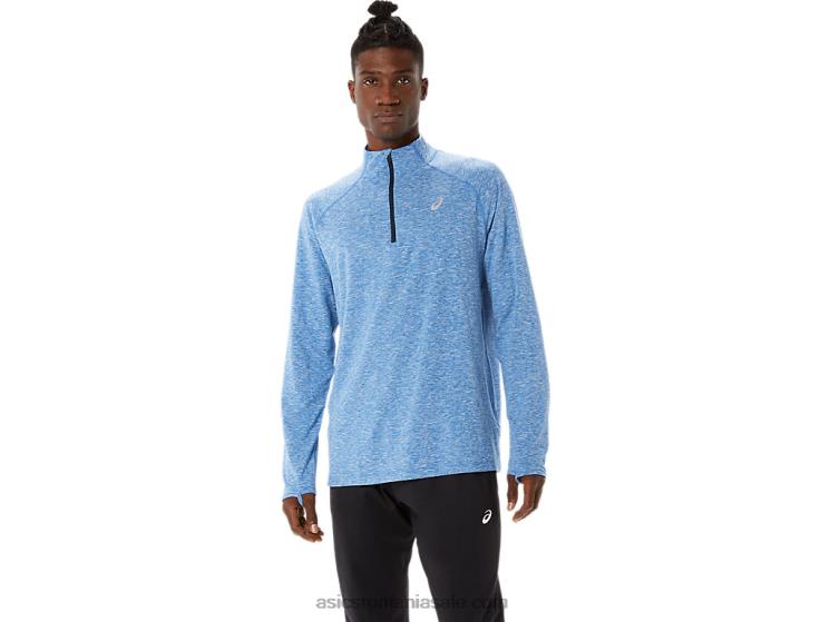 Asics lake drive heather/francez albastru tren barbati sana 1/2 fermoar ZF4641470