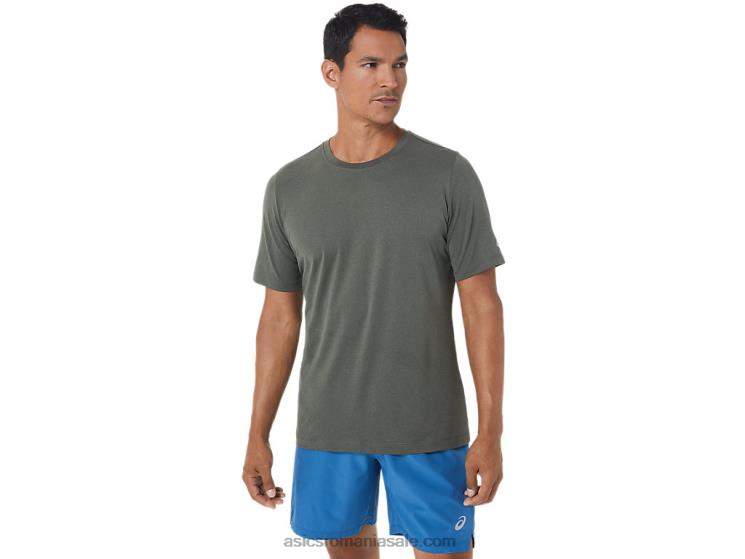 Asics manta verde erica top tehnic hthr pentru bărbați cu mânecă scurtă ZF4641049