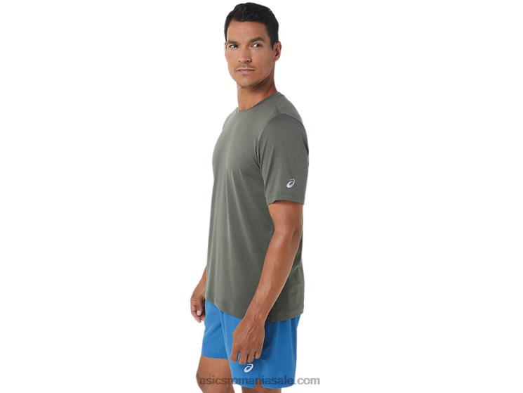 Asics manta verde erica top tehnic hthr pentru bărbați cu mânecă scurtă ZF4641049