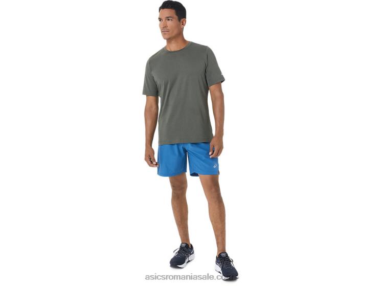 Asics manta verde erica top tehnic hthr pentru bărbați cu mânecă scurtă ZF4641049