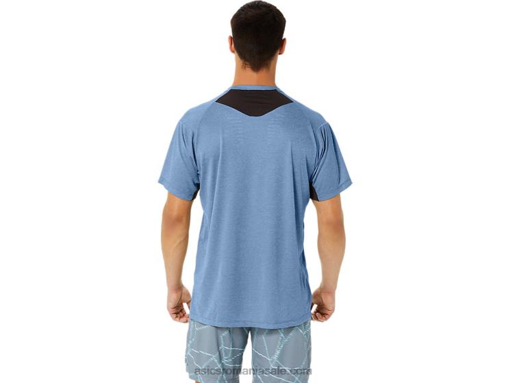 Asics mare rechin erica top cu mânecă scurtă cu imprimeu gel-cool pentru bărbați ZF4641354