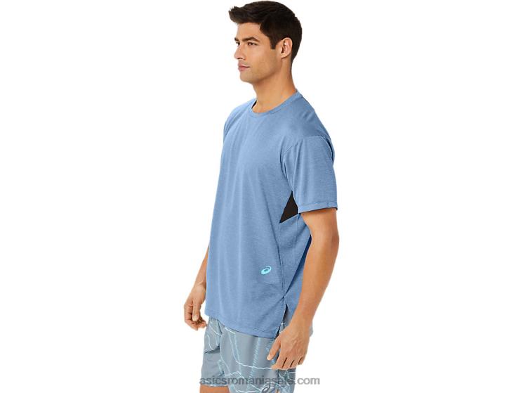 Asics mare rechin erica top cu mânecă scurtă cu imprimeu gel-cool pentru bărbați ZF4641354