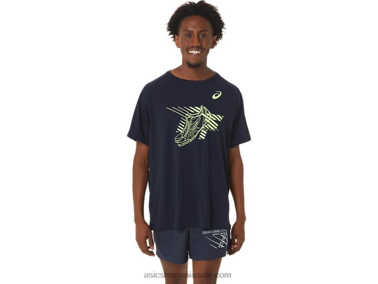 Asics miezul nopţii pantofi bărbați top cu mânecă scurtă ZF464243