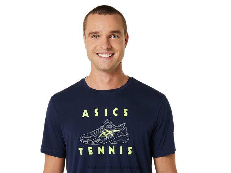 Asics miezul nopţii tricou grafic pantofi de curte pentru bărbați ZF464520