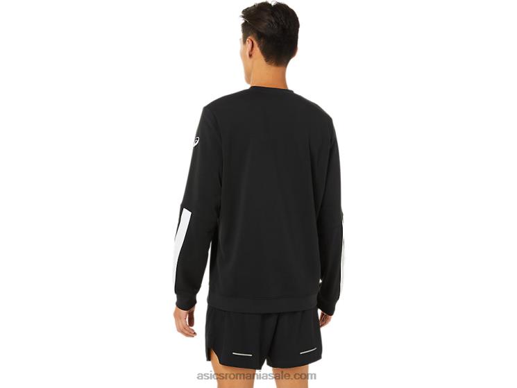 Asics negru de performanță echipajul bărbaților ZF4641702