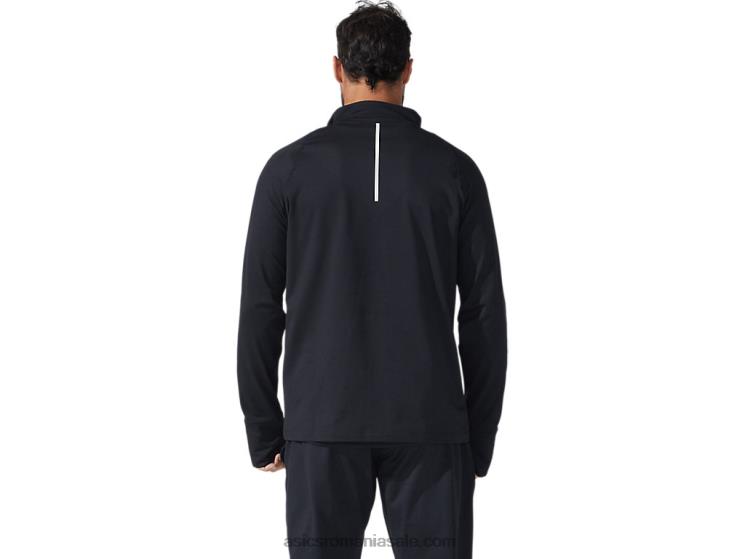 Asics negru de performanță fermoar sfert termopolis pentru bărbați ZF4641626