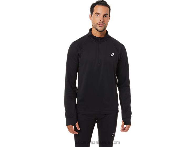 Asics negru de performanță termopolis barbati iarna 1/2 fermoar ZF4641708