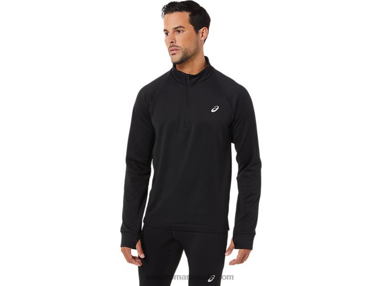 Asics negru de performanță termopolis barbati iarna 1/2 fermoar ZF4641708