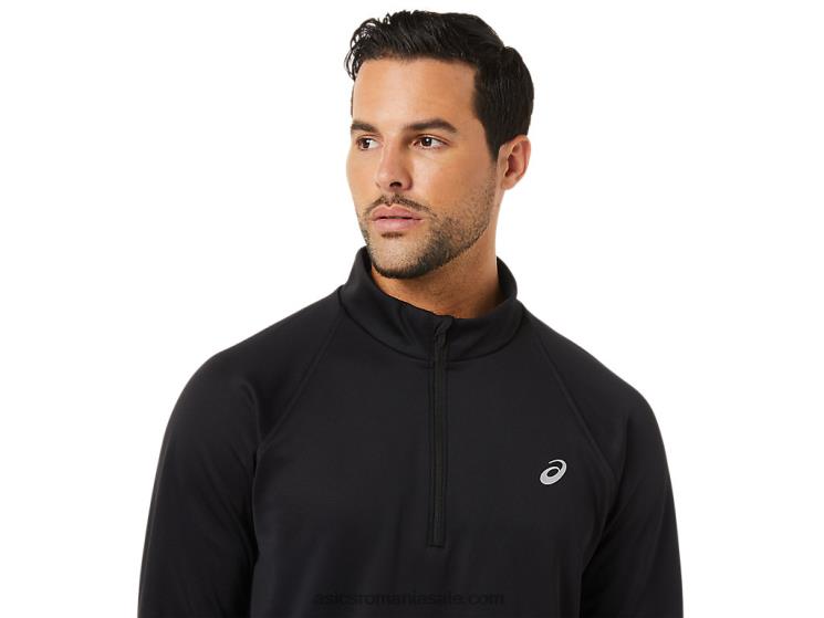 Asics negru de performanță termopolis barbati iarna 1/2 fermoar ZF4641708