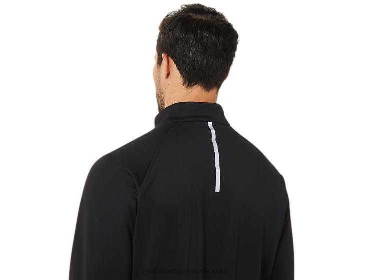 Asics negru de performanță termopolis barbati iarna 1/2 fermoar ZF4641708
