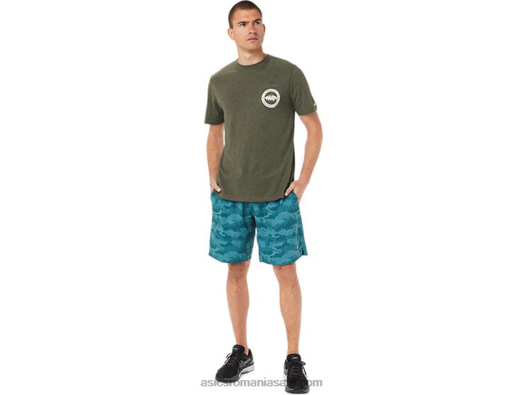 Asics pânză de măsline Tricou de munte 1977 ZF4641080