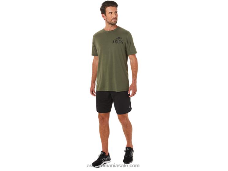 Asics pânză de măsline tricou fuji 1977 ZF4641630