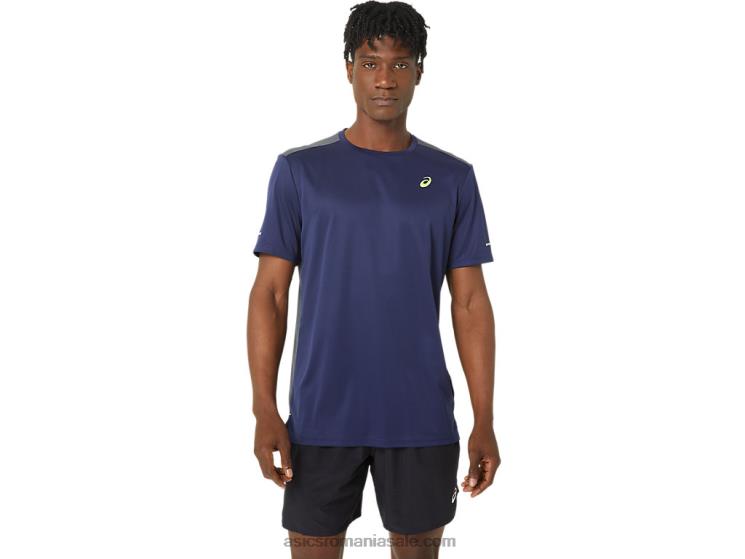 Asics palton/carrier gri top cu mânecă scurtă din plasă lite-show ZF46476