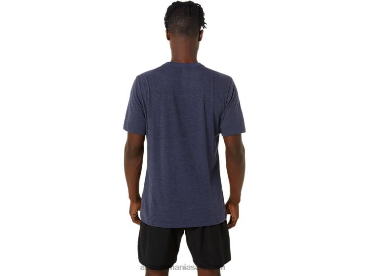 Asics peaton heather Tricou grafic de lupte unisex ZF464826