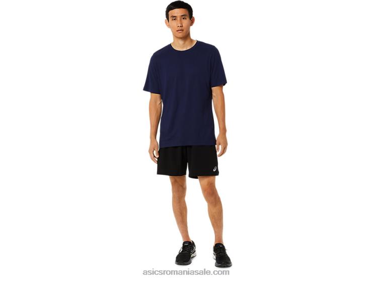 Asics peaton heather top tehnic hthr pentru bărbați cu mânecă scurtă ZF4641811