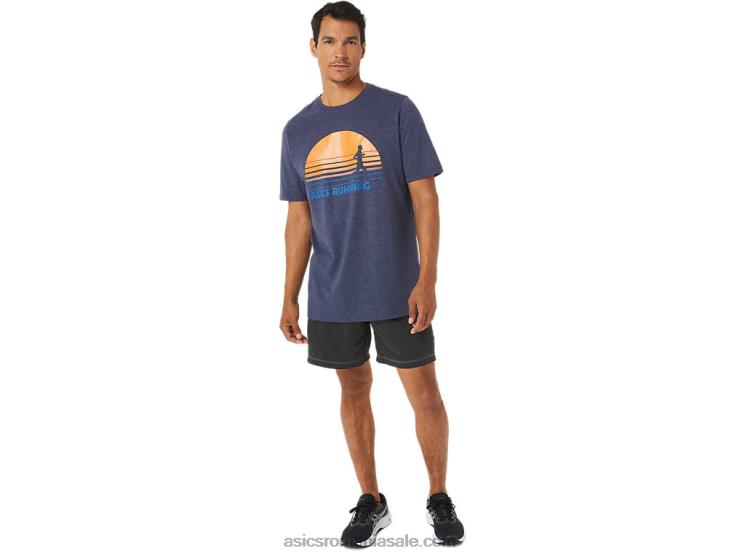 Asics peaton heather tricou grafic sunrise runner ZF4641262