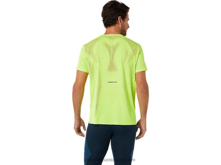 Asics pericol verde top cu mânecă scurtă ventilate actibreeze pentru bărbați ZF4641392