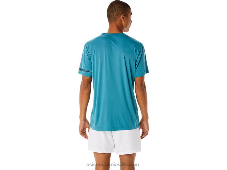 Asics pin cețos tricou pentru bărbați cu mânecă scurtă ZF4641138